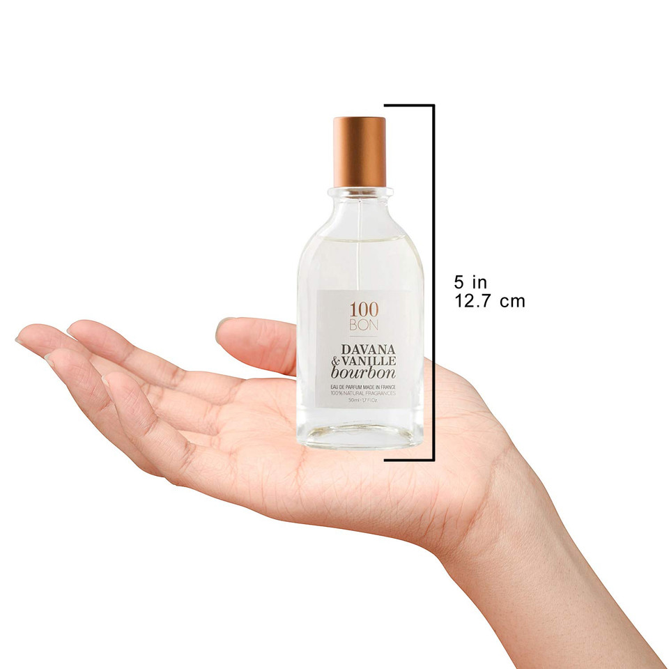 100Bon Davana & Vanille Burbon  Davana & Vanilla Fragrance For Women & Men  Energizing Organic Fragrance - Fruity, Licorice & Sweet Notes Fragrance - 100% Natural Fragrance Travel Spray, 1.7 Fl Oz1.69 Fl Oz (Pack Of 1)