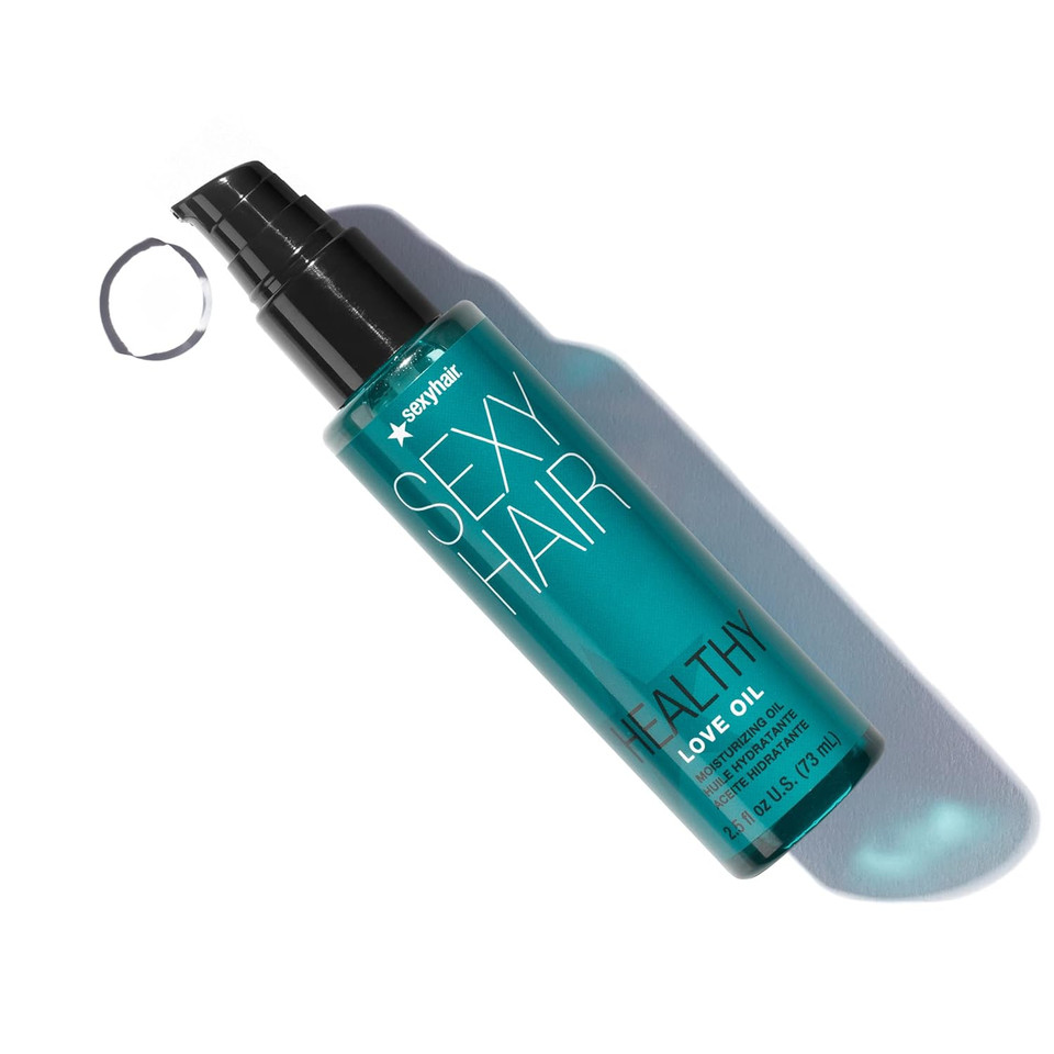 Sexyhair Healthy Love Oil Moisturizing Oil | Improves Smoothness And Controls Frizz | Thermal Protection And Adds Shine | All Hair Types