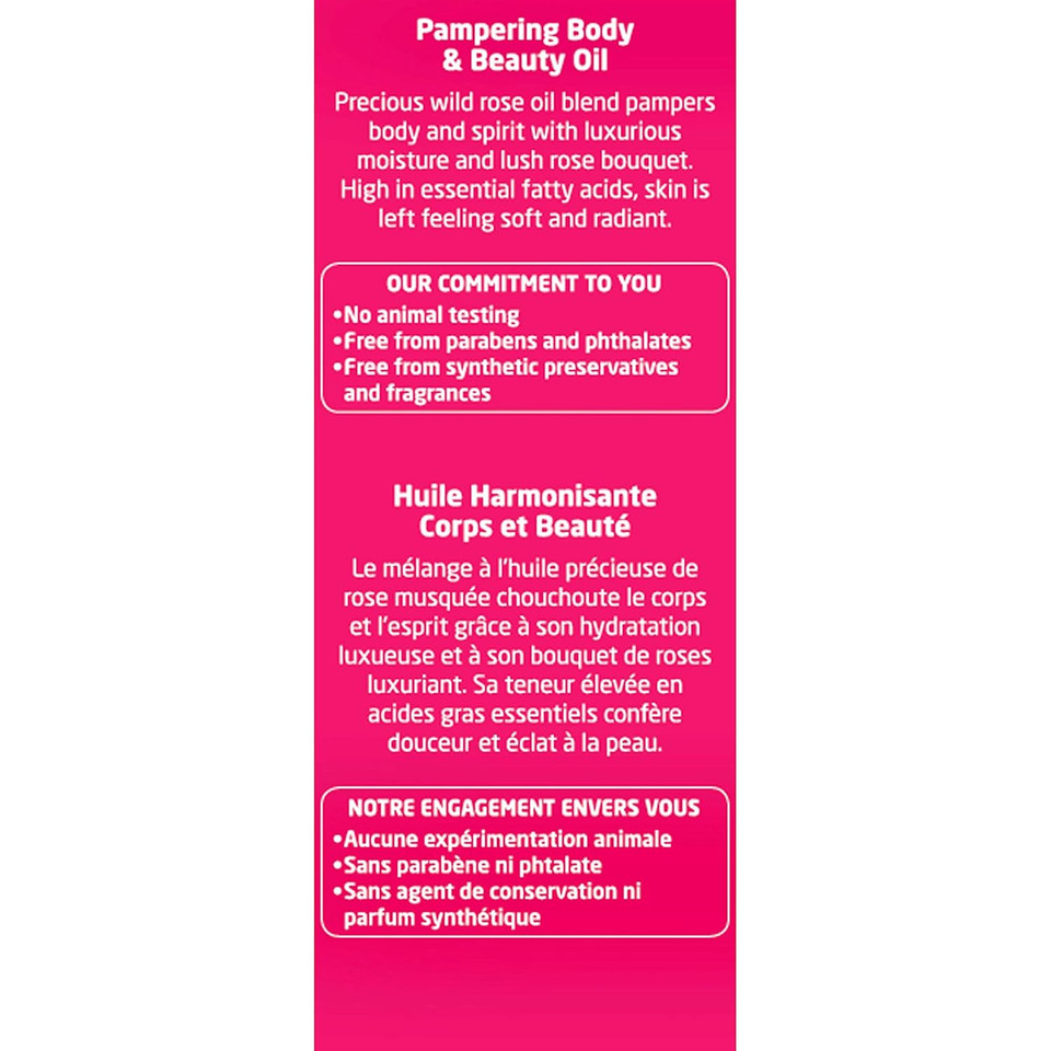 Weleda Wild Rose Body Oil And Deodorant Duo, 3.4 Fluid Ounce (Pack Of 2), Plant Rich Skin Pampering Set With Wild Rose Oil
