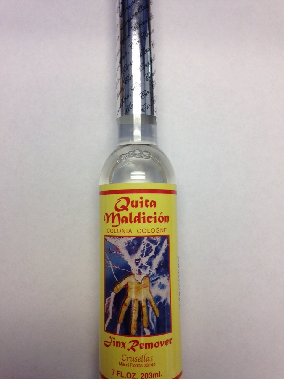 Crusellas Jinx Remover Cologne 7 Oz (Quita Maldicion)