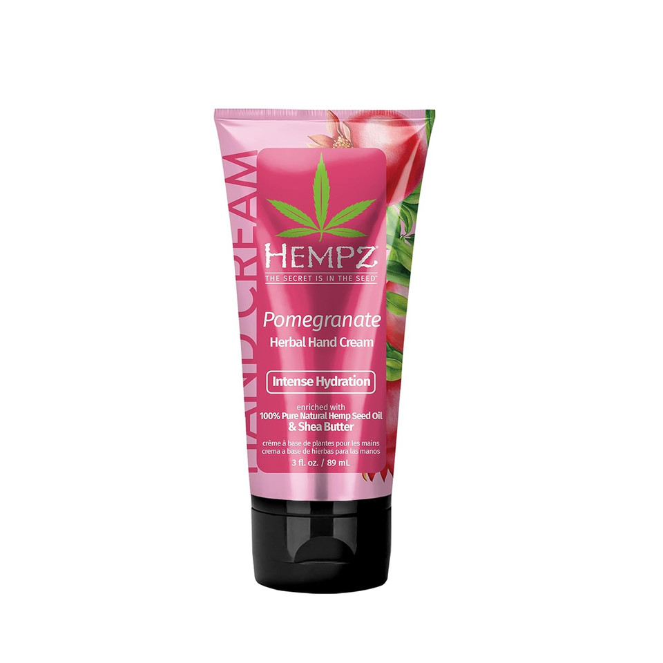 Hempz Daily Moisturizing Pomegranate Hand Cream For Dry, Cracked Hands (3 Oz) ÃÂ Healing Non-Greasy Crã£Â¨Me For Women Or Men With Dry Or Sensitive Skin ÃÂ Hydrating Shea Butter Moisturizer