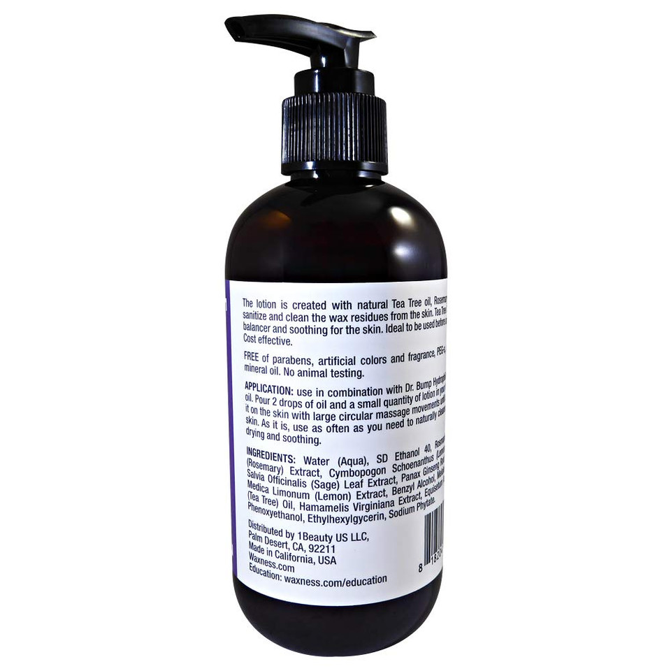 Waxness Dr. Bump Natural Pre-Post Waxing Kit With Lotion And Hydrophilic Concentrated Non-Clogging Oil