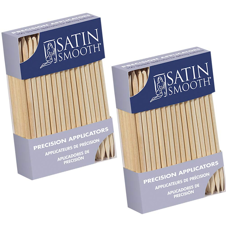 Satin Smooth Precision Applicators 100 Ct X 2 Packsprecision Applicators100 Count (Pack Of 2)