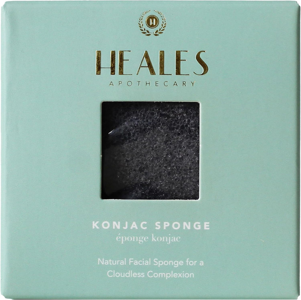 Heales Apothecary Konjac Sponge Charcoal