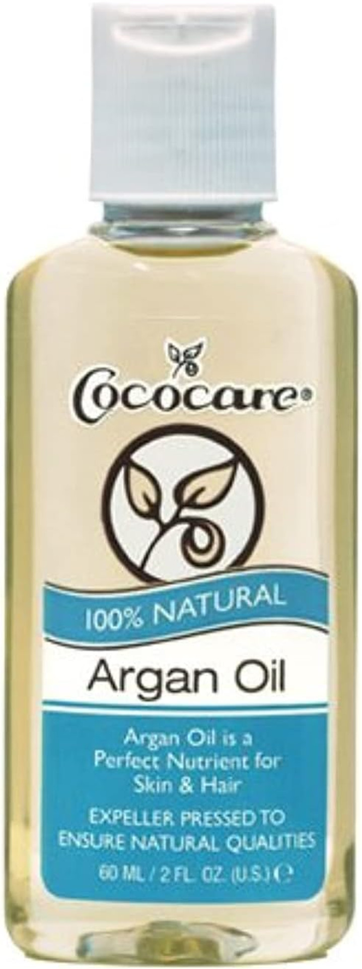 Cococare 100 Percent Natural Argan Oil, 2 Fluid Ounce