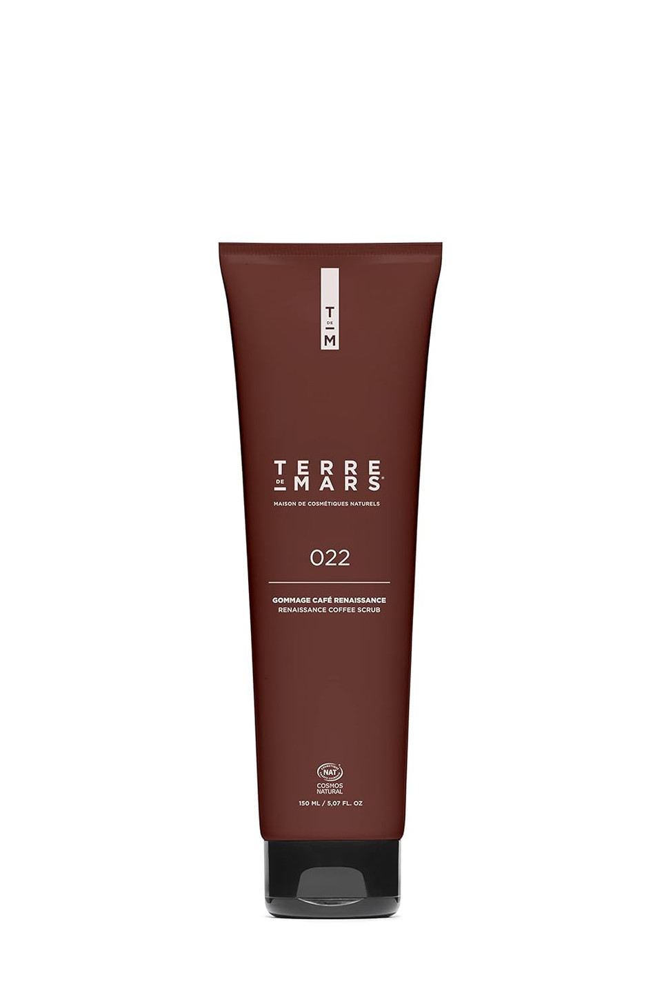 Terre De Mars Renaissance Coffee Scrub Paste, Cosmos Natural Certified, Infused With Coffee Powder, Bamboo Stem And Argon, Revitalizes, Exfoliates And Hydrate For Silky Soft Skin, 150Ml