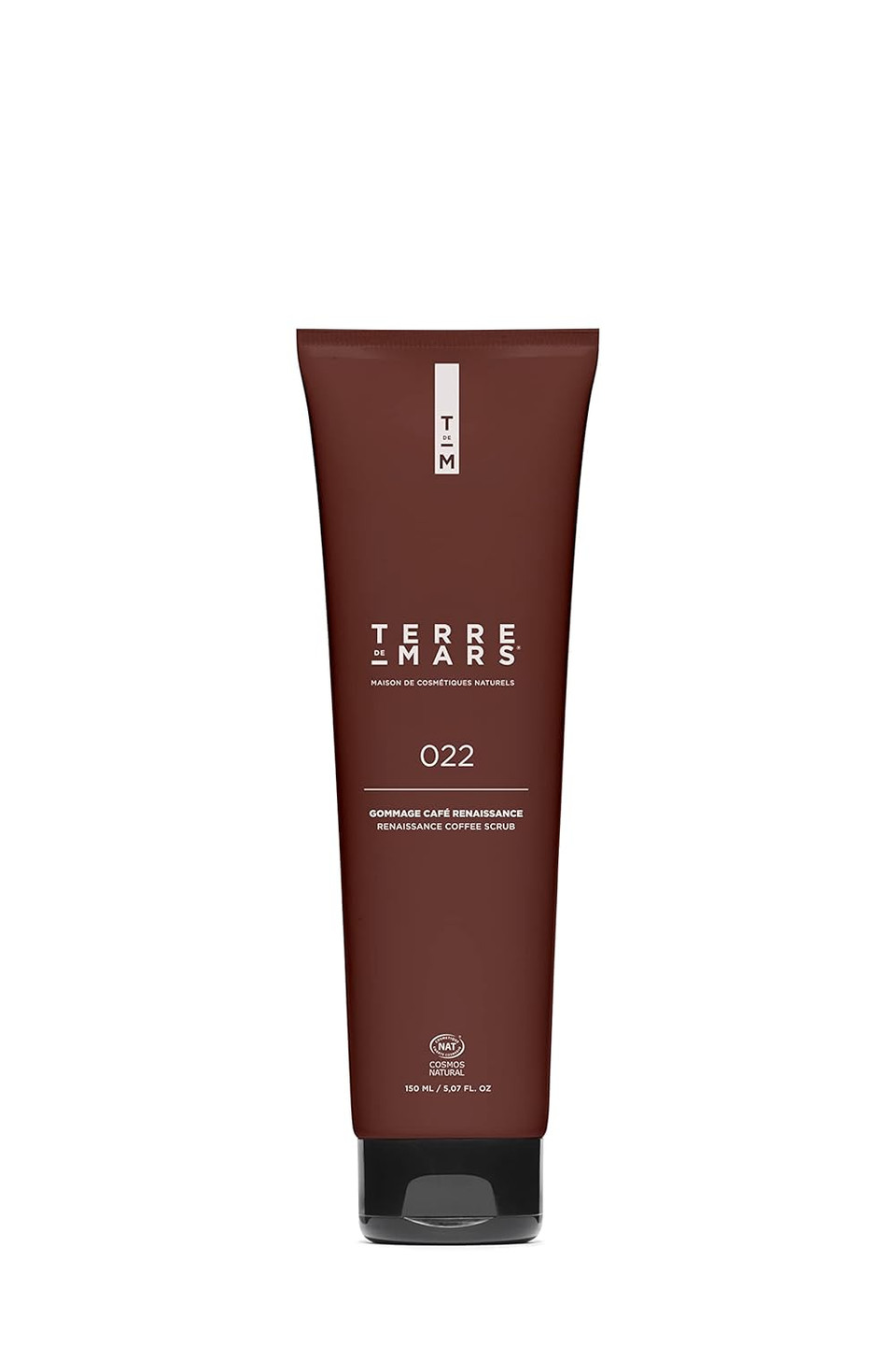 Terre De Mars Renaissance Coffee Scrub Paste, Cosmos Natural Certified, Infused With Coffee Powder, Bamboo Stem And Argon, Revitalizes, Exfoliates And Hydrate For Silky Soft Skin, 150Ml