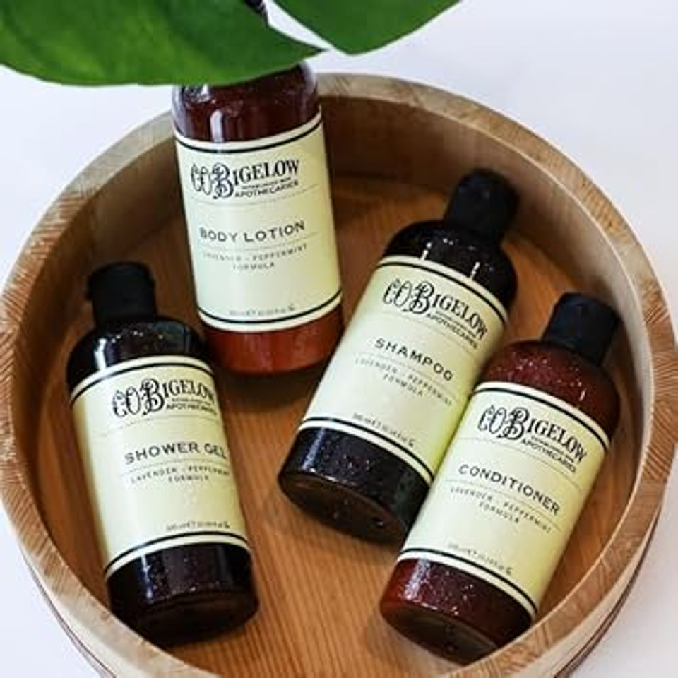 C.O. Bigelow Shower Gel, Lavender Peppermint Body Wash For Women & Men, Skin Soothing Body Cleanser - 10.14 Fl Oz