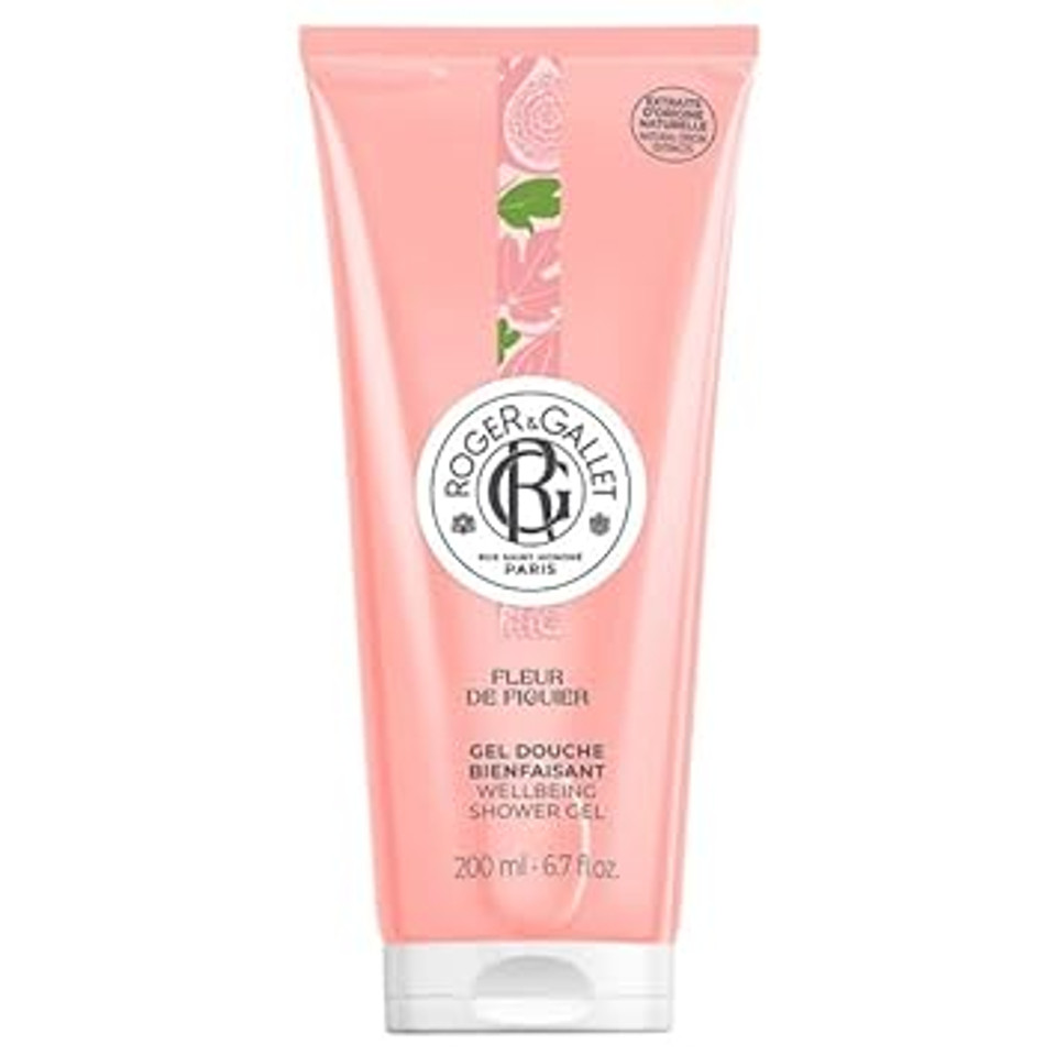 Roger & Gallet | Body Wash & Shower Gel For Women | Fleur De Figuier - Fig Blossom 6.6 Oz6.60 Fl Oz (Pack Of 1)