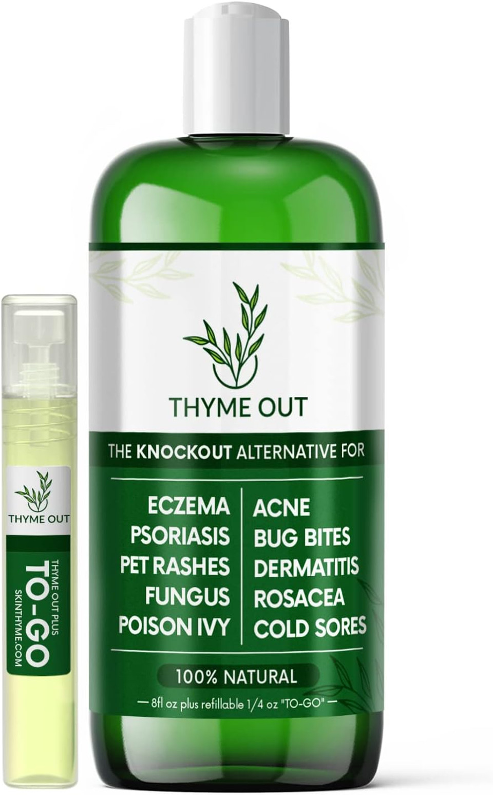 Thyme Out Skin Treatment & Thyme Out Bubble Bath Bundle