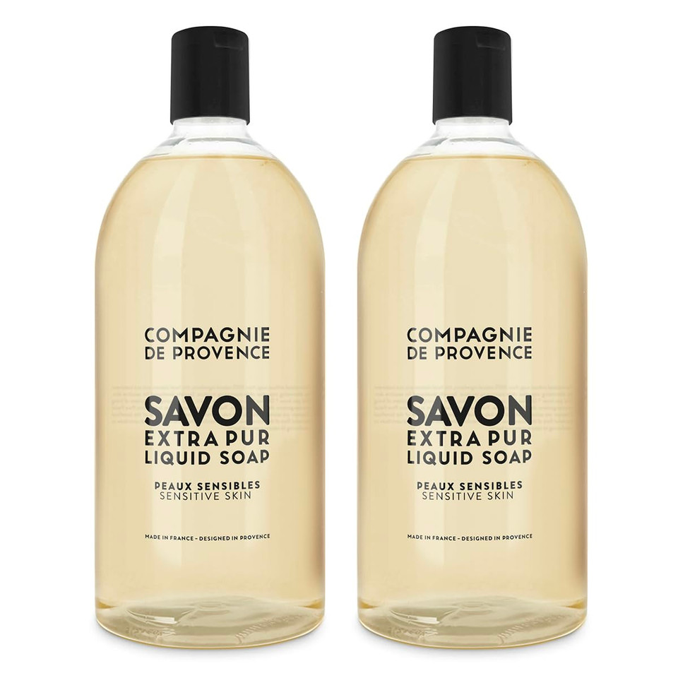 La Compagnie De Provence Bundle Liquid Soap Refill, Sensitive Skin