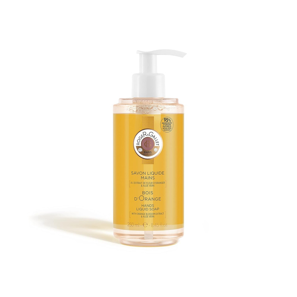 Roger & Gallet | Liquid Hand Soap | Orange Wood 8.4 Fl Oz