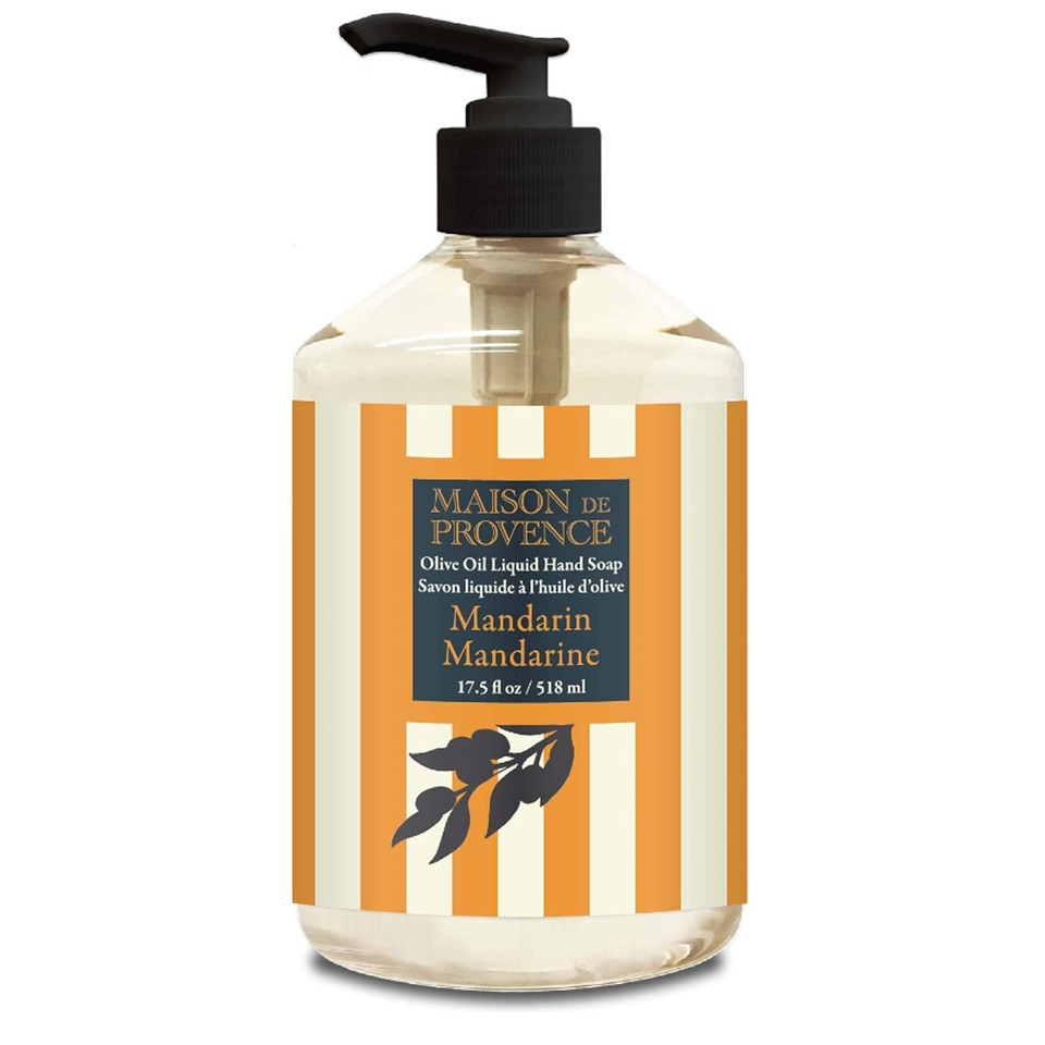 Olivia Care Liquid Hand Soap Magnolia & Essential Oils. All Natural - Cleanse, Germ-Fighting, Moisturize Hand Wash For Kitchen & Bathroom - Gentle, Mild & Natural Scented - 18.5 Oz