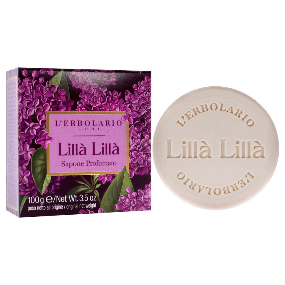 Lerbolario Lilac Lila Perfumed Soap For Unisex 3.5 Oz Soap