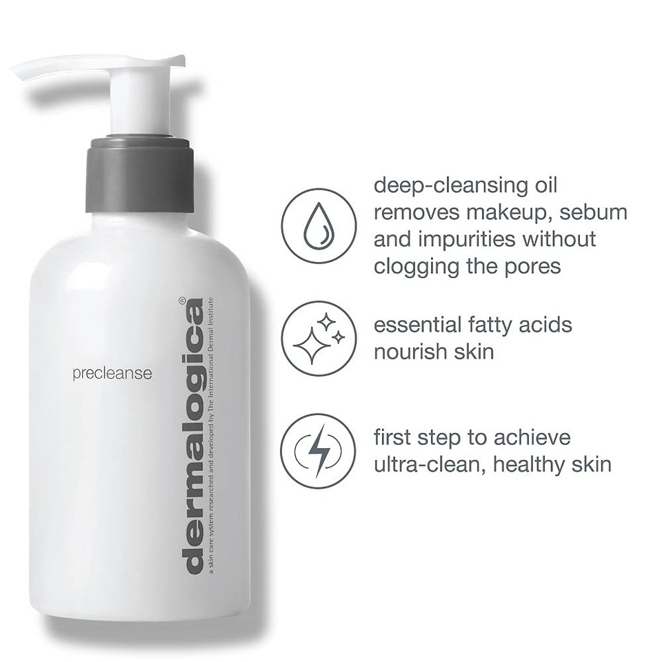 Dermalogica Double Cleanse Makeup Removing Face Wash Kit - Contains Special Cleansing Gel & Precleanse