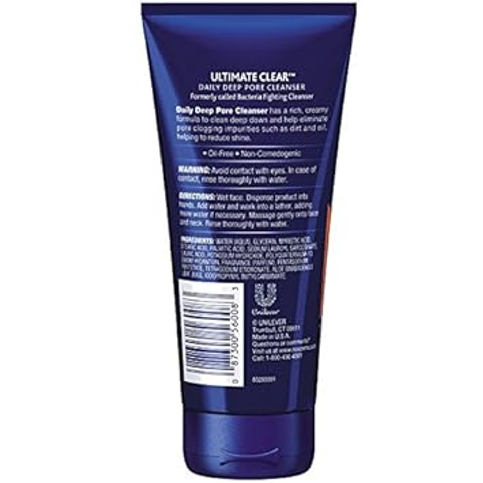 Noxzema Ultimate Clear Daily Deep Pore Cleanser 6 Oz (Pack Of 9)