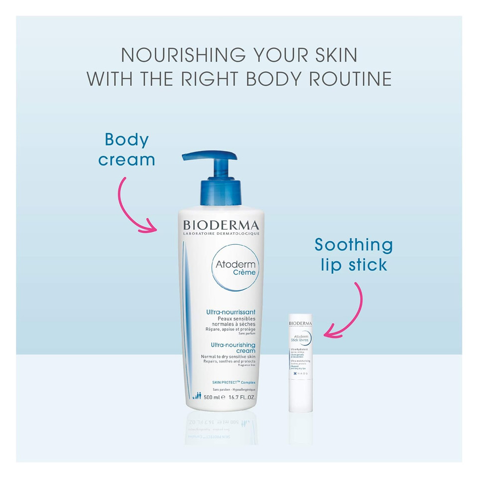 Bioderma - Atoderm - Hands And Nails Cream - Nourishes And Restores - Hand Cream For Sensitive Dry To Very Dry Hands