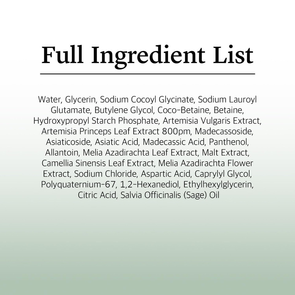 Round Lab Mugwort Calming Cleanser | Cleanse And Calm Simultaneously, Formulated With 4-Cica, Soothing, Low Ph, Moisturizing, Cream Type Cleanser (5.07 Fl.Oz)