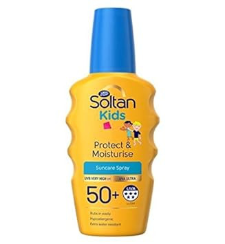 Soltan Kids Protect & Moisturise Spray Spf50+ 200Ml
