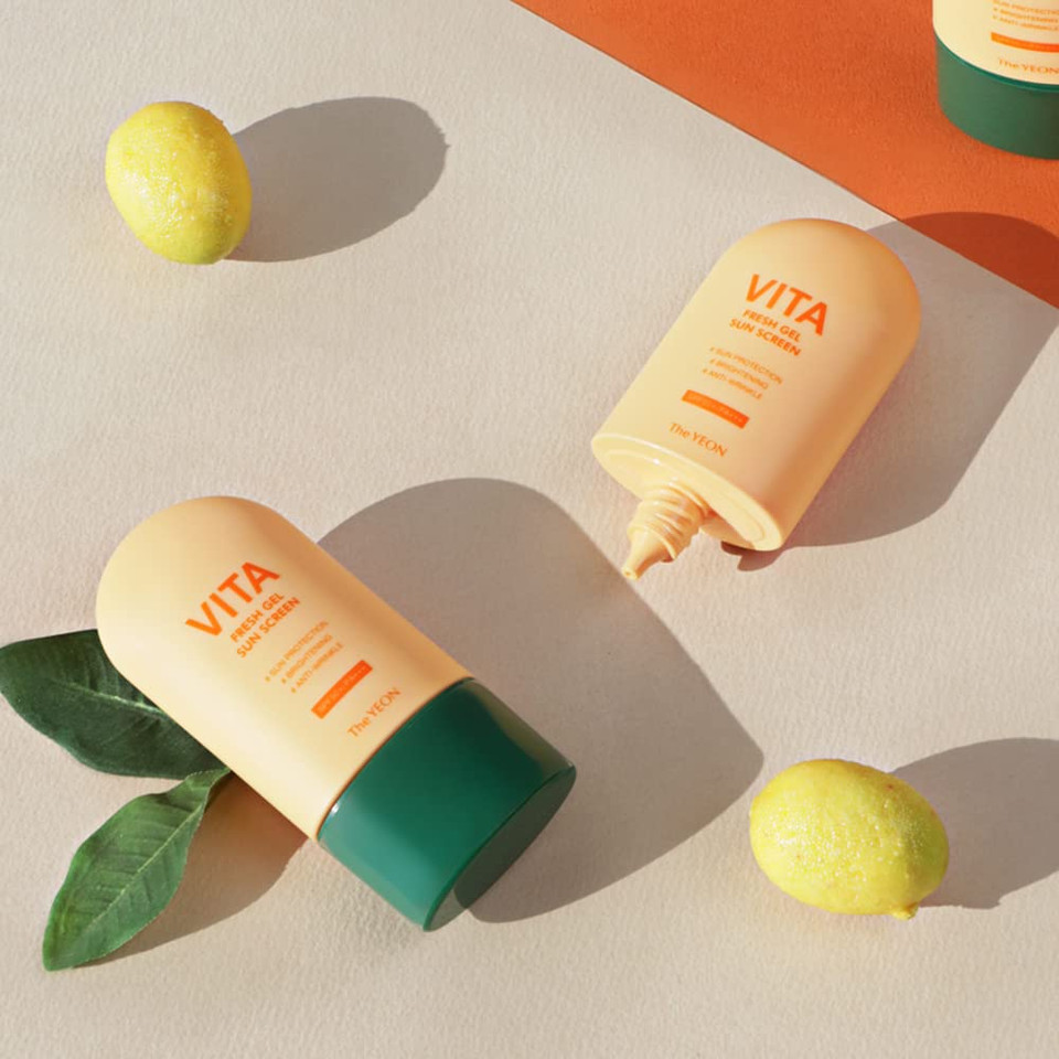 Theyeon Vita Fresh Gel Sun Screen Spf 50+ / Pa+++