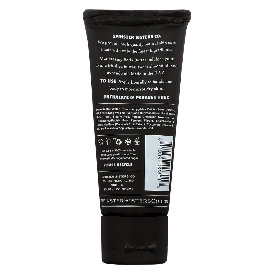 Spinster Sisters Co Lavender Body Butter 2Oz, 2 Oz