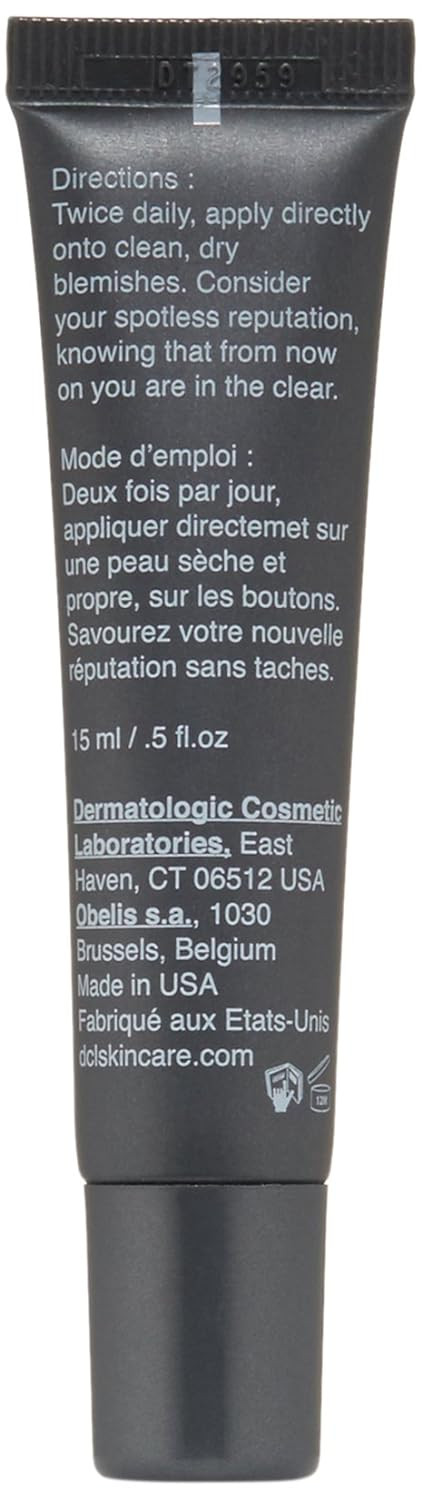 Dcl Skincare Spot Therapy Treatment Powered By 2% Salicylic Acid Clear Breakouts Instantly And Softens And Smooths Face With Hyaluronic Acid
