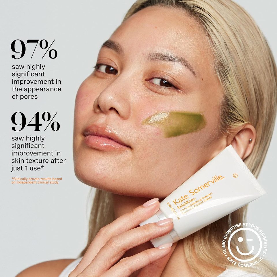 Kate Somerville Exfolikate Intensive Exfoliating Treatment  Salicylic Acid And Lactic Acid Super Facial Scrub Improves Texture And Pores