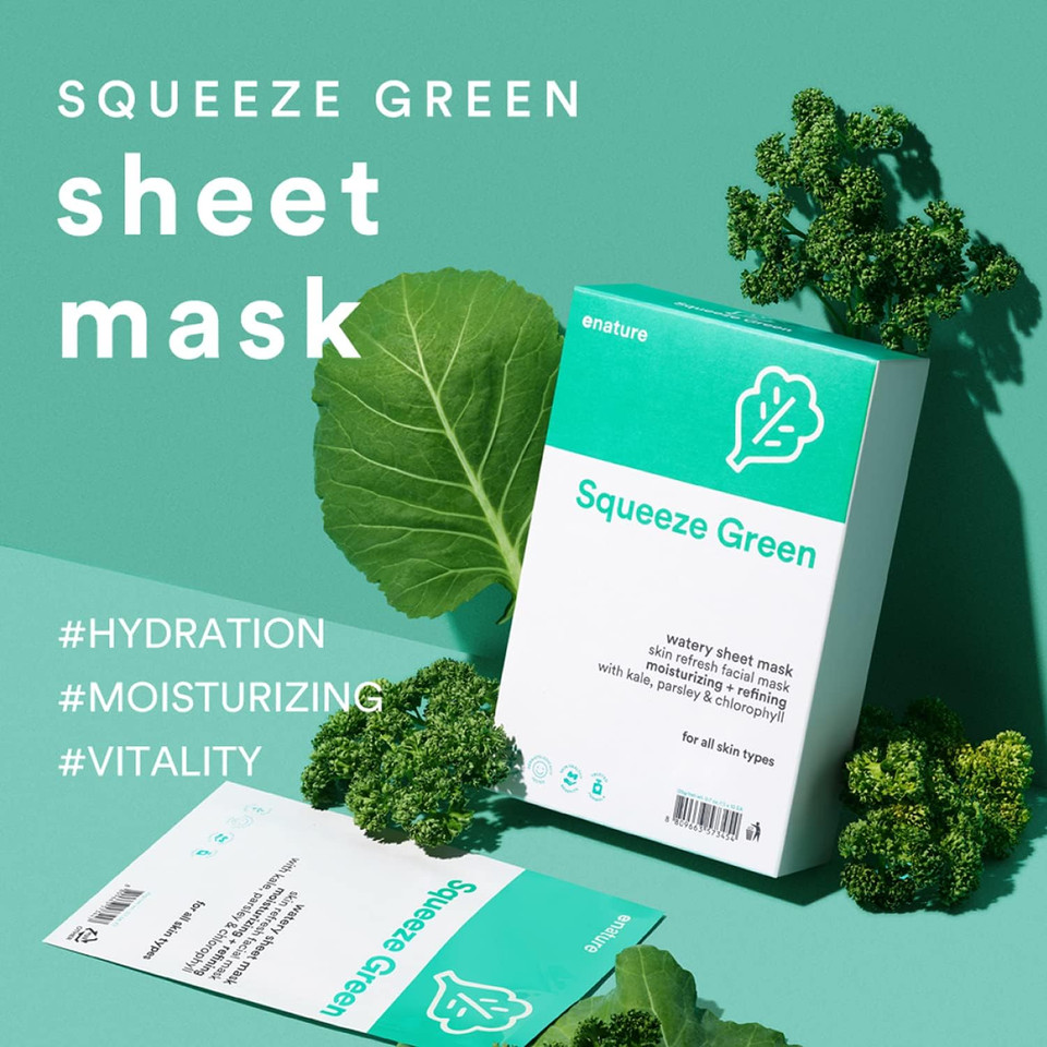 [Enature] Mask Setsqueeze Green Watery
