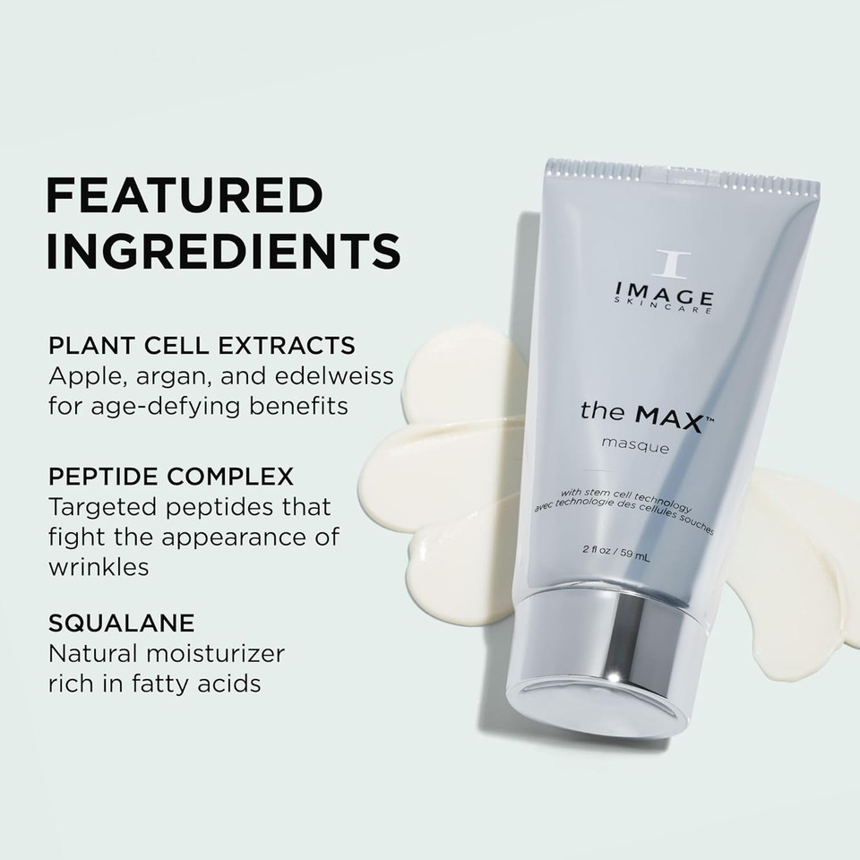 Image Skincare, The Max Masque, Facial Mask To Help Tighten, Firm, Smooth And Enhance Appearance Of The Skin, 2 Fl Oz