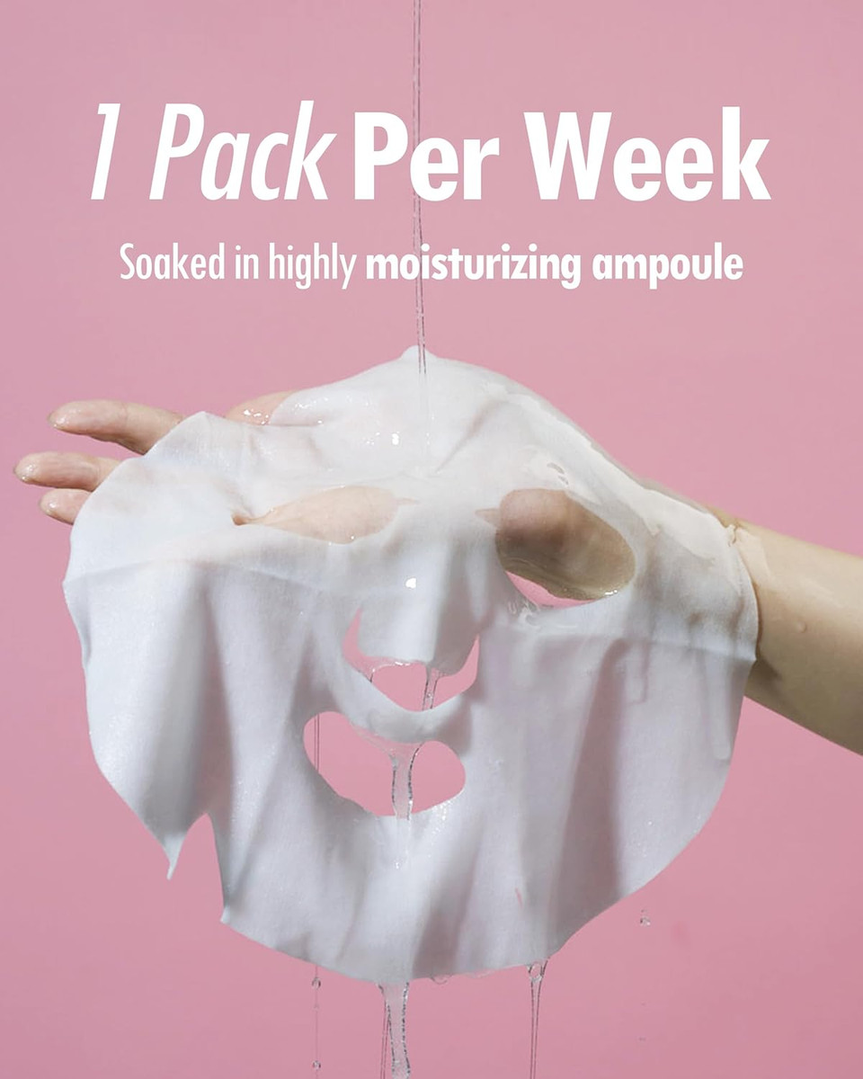 Kahi Wrinkle Bounce Water Full Perfecting Hydrating Face Mask Skin Care | Hyaluronic Acid Face Mask Korean Sheet Mask | Brightening Face Masks Beauty Glass Skin Korean Skincare (6Ea, 1.23 Oz) Kahi Wrinkle Bounce Water Full Perfecting Hydrating Face Mask Skin Care | Hyaluronic Acid Face Mask Korean Sheet Mask | Brightening Face Masks Beauty Glass Skin Korean Skincare (6Ea, 1.23 Oz)