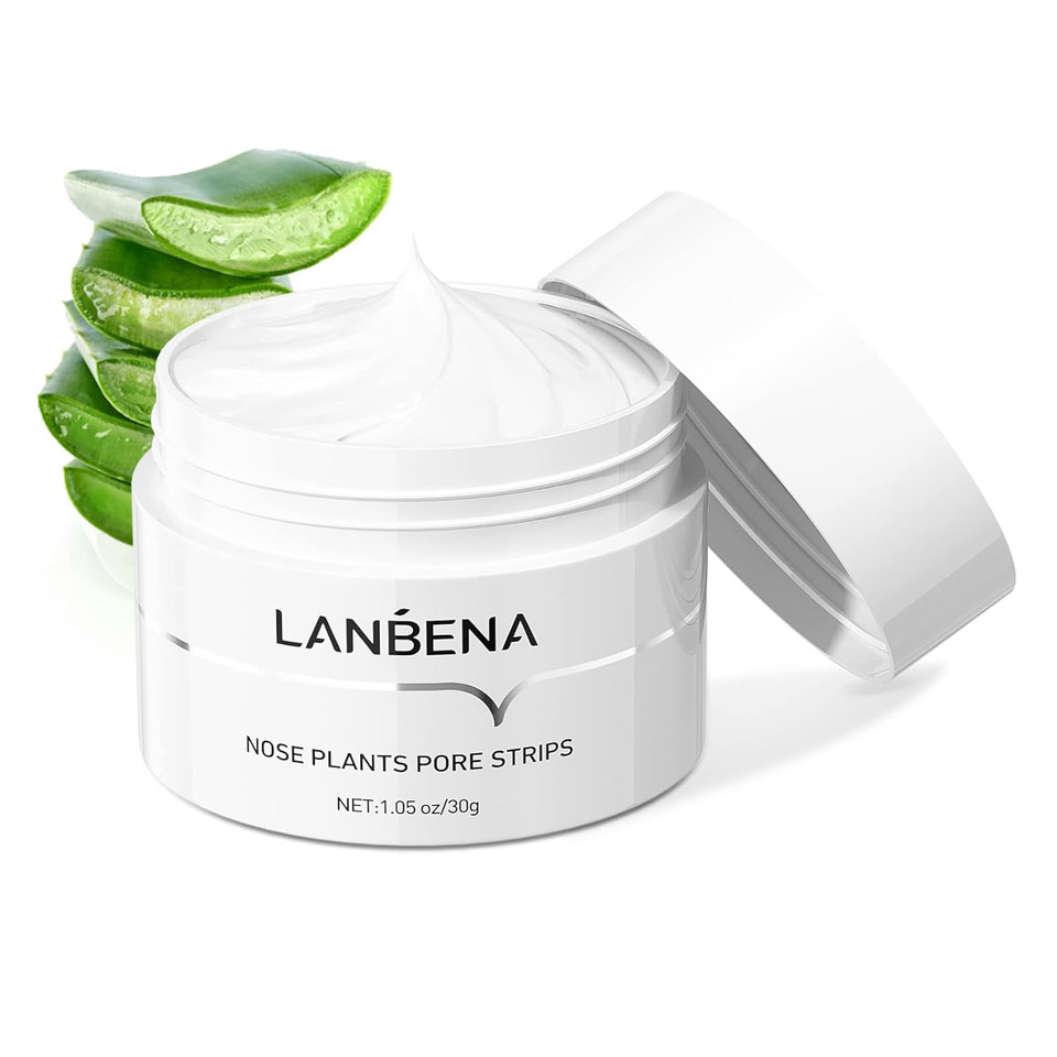 Lanbena Blackhead Remover Peel Off Mask For Face And Nose - 1.05Oz. Remove Black Heads Face Black Head Remover Strips