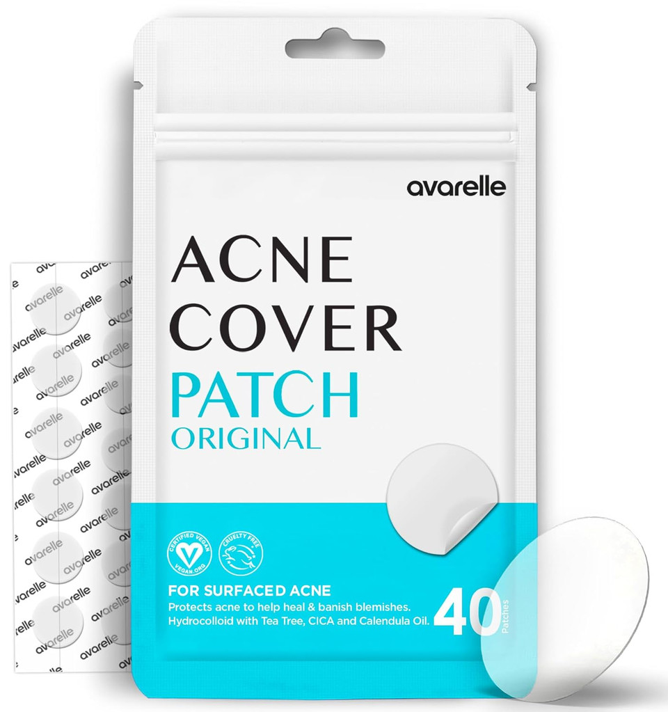 Avarelle Double Patch Kits Hydrocolloid Acne Patches, Acne Spot Treatment For Blemishes And Zit With Tea Tree Oil, Calendula Oil And Cica Oil For Face, Vegan, Cruelty Free (40Ct Original + Variety) Avarelle Double Patch Kits Hydrocolloid Acne Patches, Acne Spot Treatment For Blemishes And Zit With Tea Tree Oil, Calendula Oil And Cica Oil For Face, Vegan, Cruelty Free (40Ct Original + Variety)