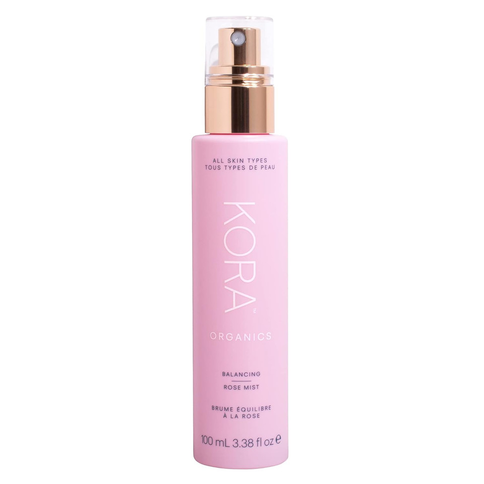 Kora Organics Balancing Rose Mist | Hydrate & Tone | Certified Organic | Cruelty Free | 3.38 Fl Oz
