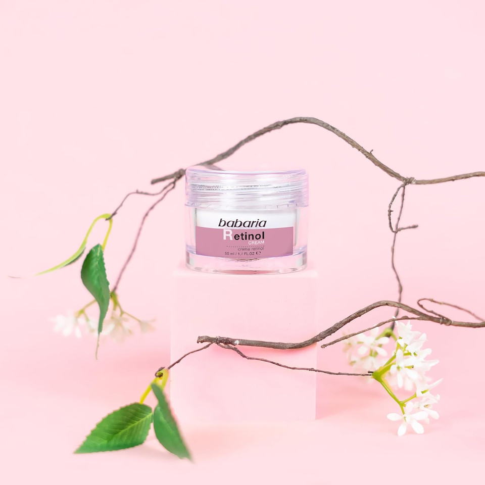 Babaria Retinol Face Rejuvenator, 1.7 Oz - Night Cream Face Moisturizer - Anti Aging Cream With Hyaluronic Acid For Wrinkle Reduction, Skin Firmness And Collagen Synthesis - Light And Fast Absorption