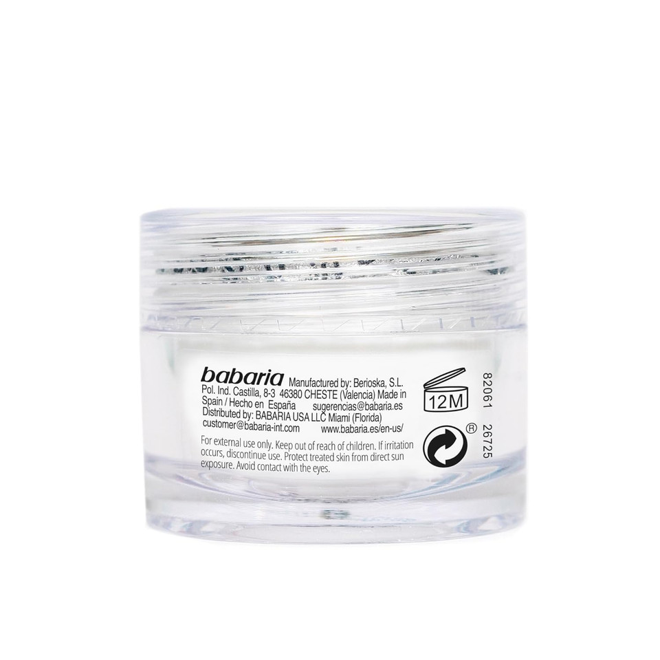 Babaria Retinol Face Rejuvenator, 1.7 Oz - Night Cream Face Moisturizer - Anti Aging Cream With Hyaluronic Acid For Wrinkle Reduction, Skin Firmness And Collagen Synthesis - Light And Fast Absorption