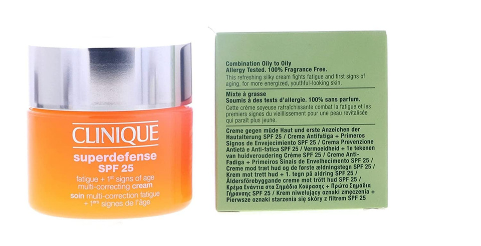 Clinique Superdefense Multi-Correcting Cream Spf 25 - Type I-Ii (Dry Skin), 1.7 Fl Oz (Pack Of 1)