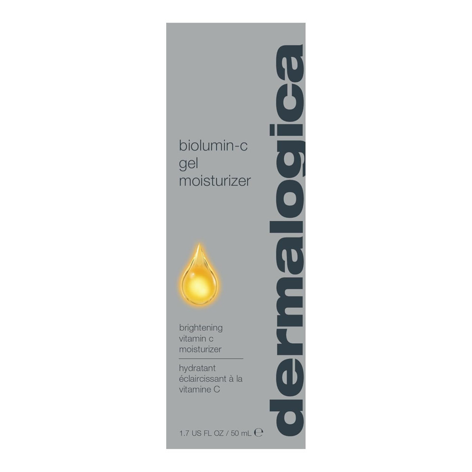 Dermalogica Biolumin-C Gel Moisturizer, Face Moisturizer With Hyaluronic Acid And Vitamin C - Boosts Radiance, Brightens, Provides Weightless Hydration, 1.7 Fl Oz