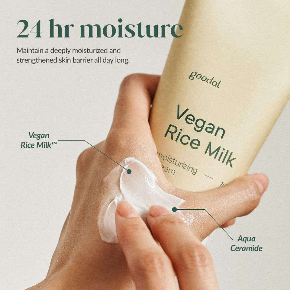 Goodal Mild Vegan Rice Milk Moisturizing Cream 2.36 Fl Oz Goodal Mild Vegan Rice Milk Moisturizing Cream 2.36 Fl Oz