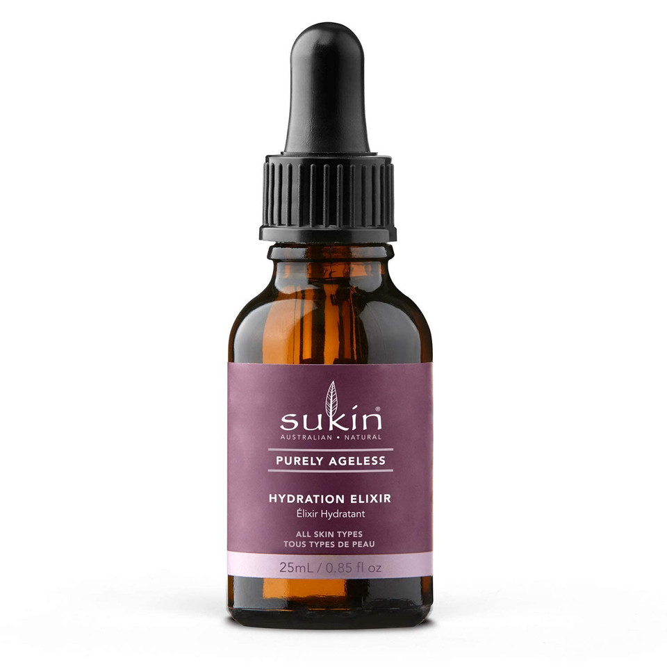 Sukin Purely Ageless Hydration Elixir, 0.85 Fl Oz