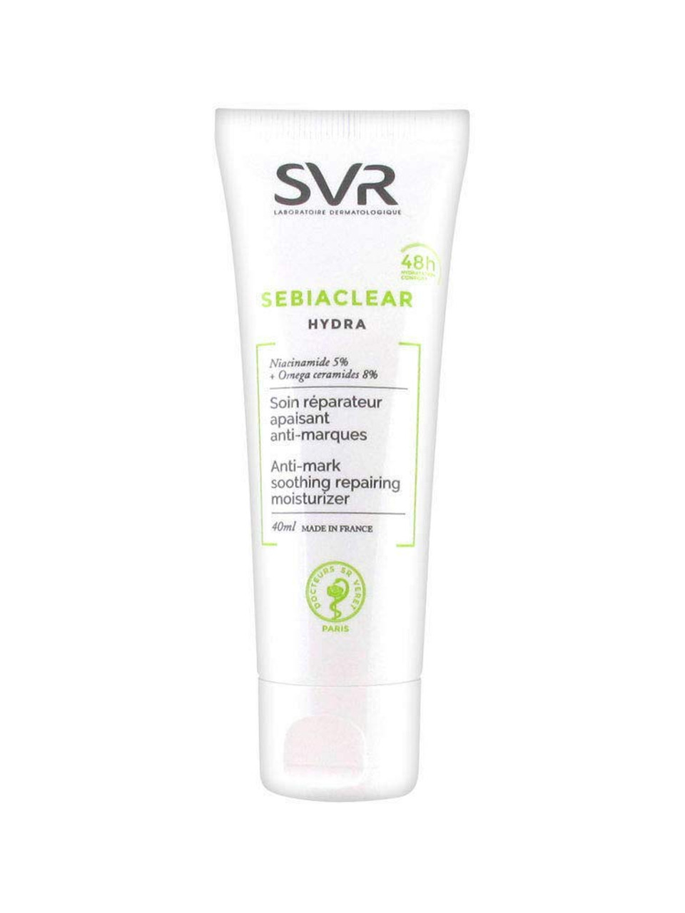 Svr Sebiaclear Hydra Anti-Mark Soothing Repairing 40Ml Acne-Prone Skin Facial Care Gift
