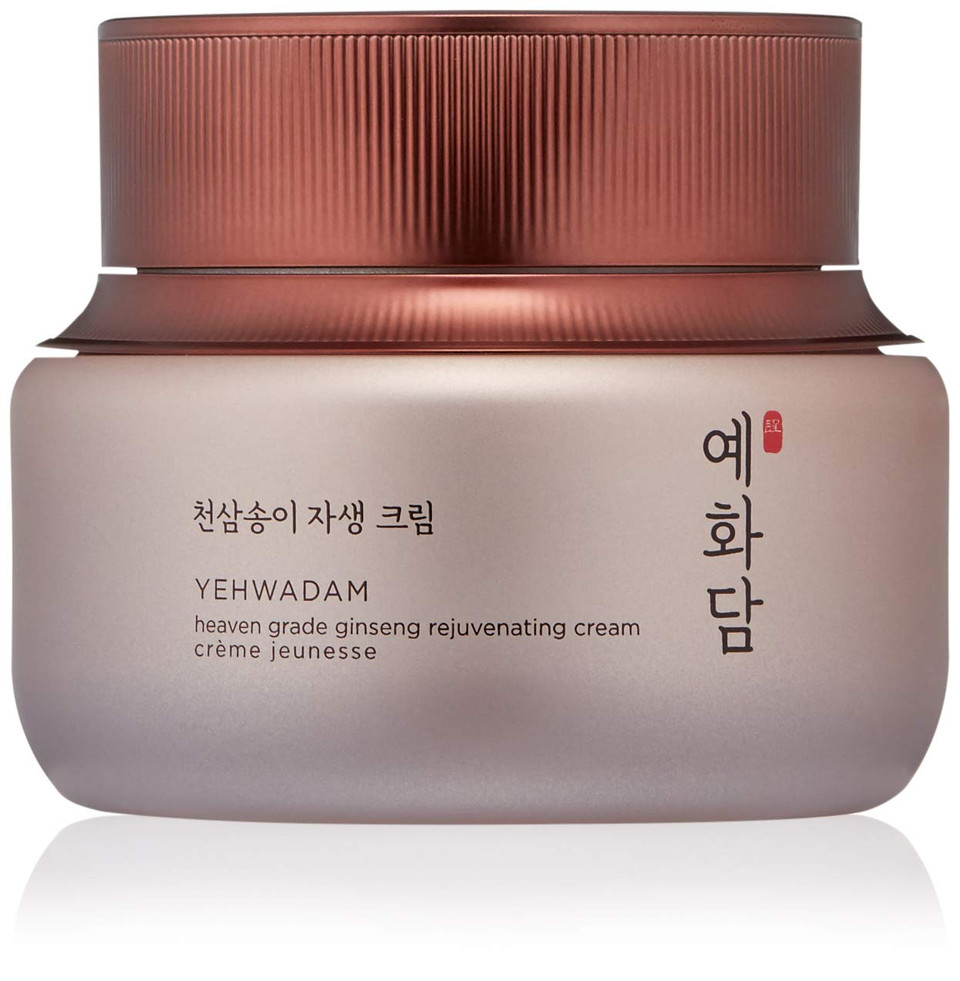 The Face Shop Yehwadam Heaven Grade Ginseng Rejuvenating Cream | Gentle & Low-Irritant Formula For Instant Face Anti-Aging Effects | Naturally Derived For Eye Skin Brightness, 1.69 Fl Oz1 Ounce (Pack Of 1)