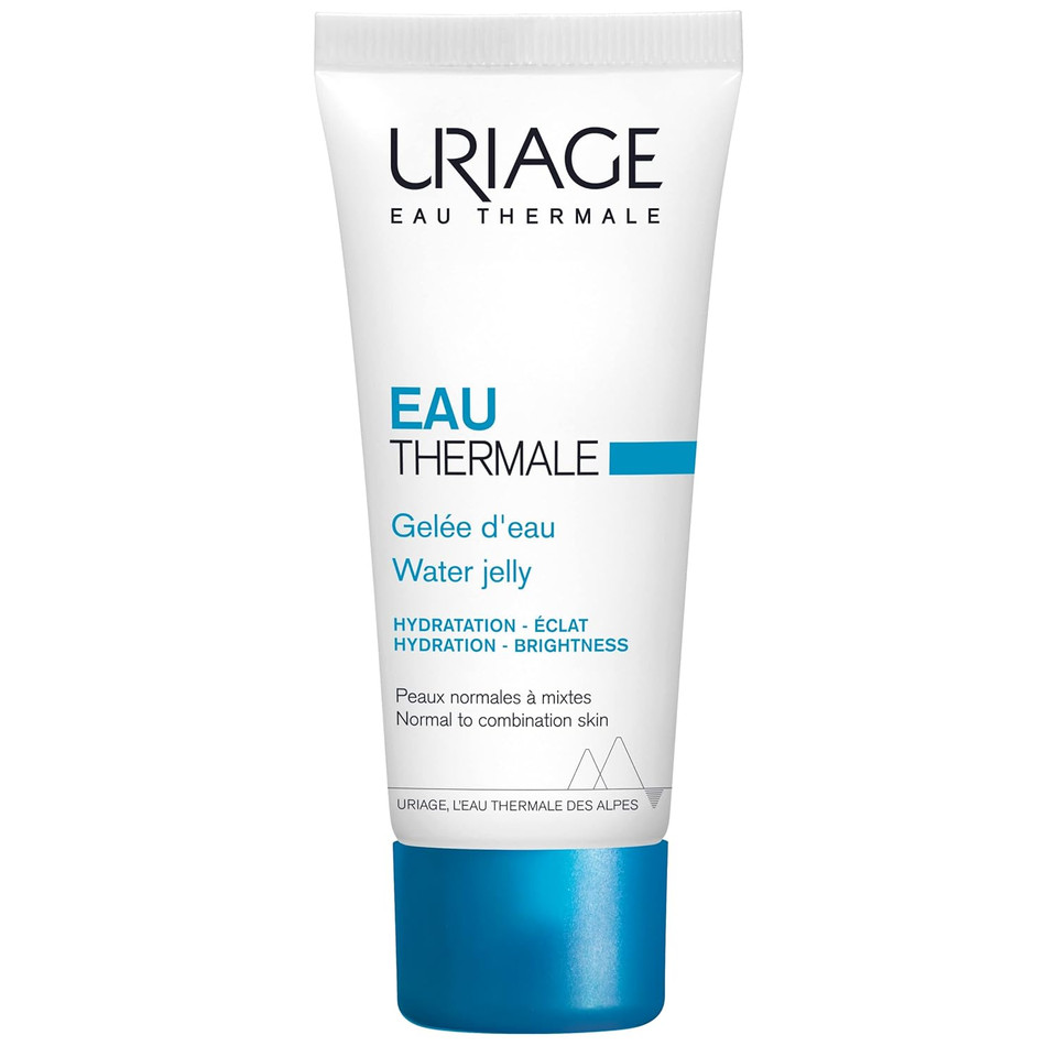 Uriage Thermal Water Hydrating Jelly 1.35 Fl.Oz. | Protecting Hydrating Moisturizer For Dry Skin | Dermatologist Tested Gel To Moisturize, Refresh & Brighten The Skin Of The Face Uriage Thermal Water Hydrating Jelly 1.35 Fl.Oz. | Protecting Hydrating Moisturizer For Dry Skin | Dermatologist Tested Gel To Moisturize, Refresh & Brighten The Skin Of The Face