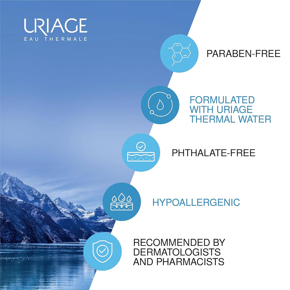 Uriage Thermal Water Hydrating Jelly 1.35 Fl.Oz. | Protecting Hydrating Moisturizer For Dry Skin | Dermatologist Tested Gel To Moisturize, Refresh & Brighten The Skin Of The Face Uriage Thermal Water Hydrating Jelly 1.35 Fl.Oz. | Protecting Hydrating Moisturizer For Dry Skin | Dermatologist Tested Gel To Moisturize, Refresh & Brighten The Skin Of The Face