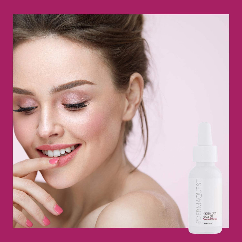 Dermaquest Advanced Therapy Radiant Skin Facial Oil For Dry, Irritated & Chapped Skin - Botanical Blend Of Jasmine, Jojoba, Rose, Argan, & Safflower Oils (1Oz)