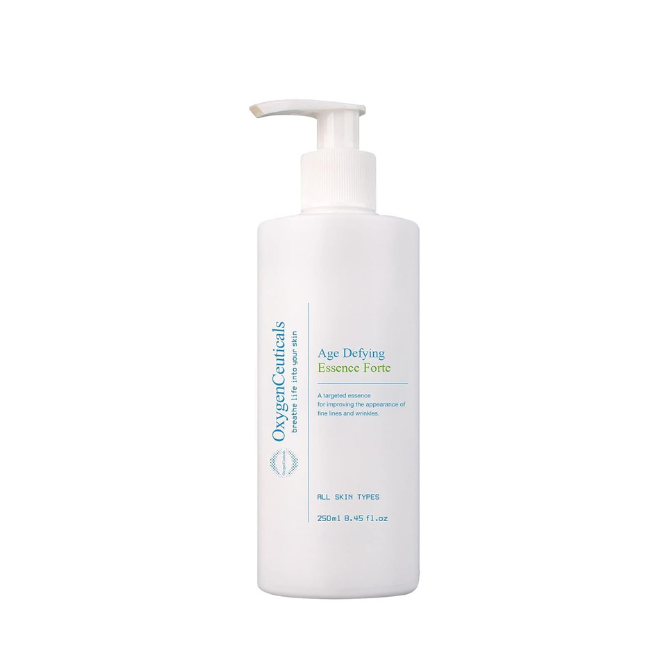 Anti-Wrinkle Essence For Face & Neck | Oxygenceuticals Age Defying Essence Forte 250Ml | Anti-Aging Serum For Sensitive Skin, Dry And Combination Skin Types