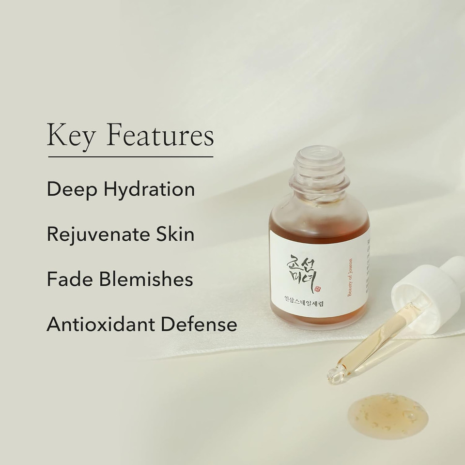 Beauty Of Joseon Serum Line Revive Serum Ginseng + Snail Mucin 30Ml, 1Fl Ozrevive Serum(Ginseng + Snail Mucin)