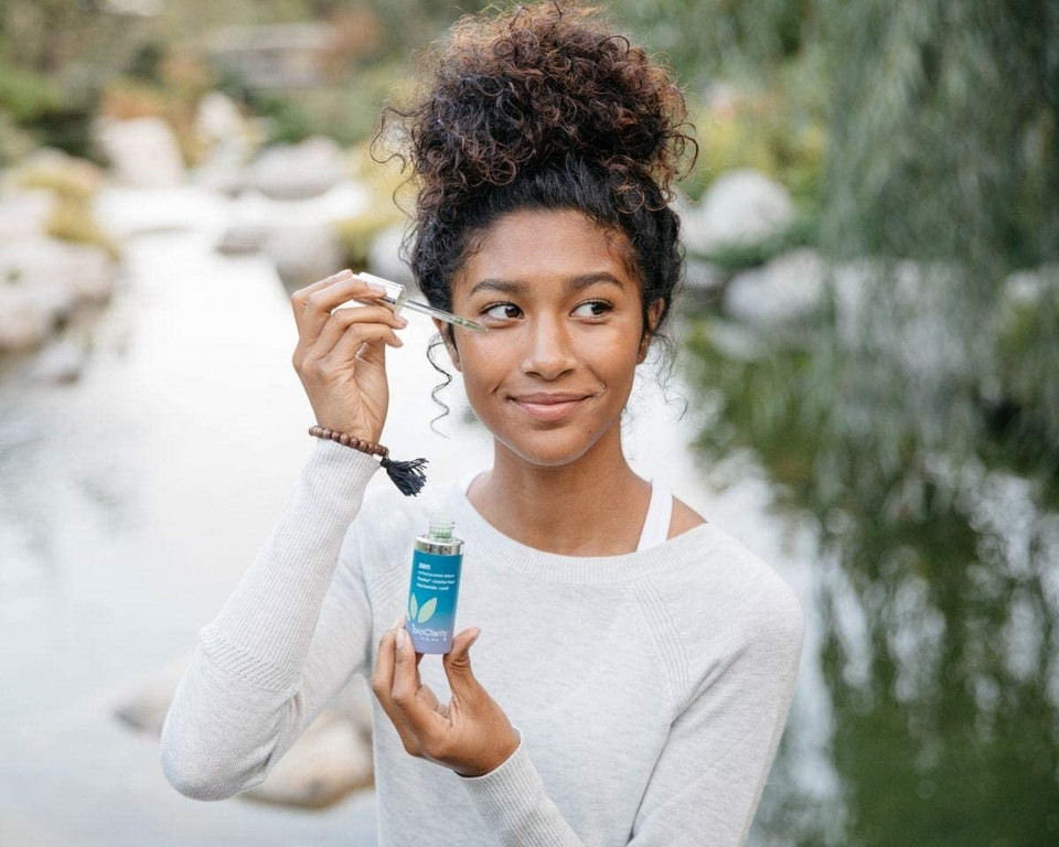 Bioclarity Zen Redness Serum | Ultracalming Serum For Redness-Prone Skin | 100% Vegan, Clean Ingredients | Contains Floralux Naturally Made From Chlorophyll (1.7 Fl Oz)