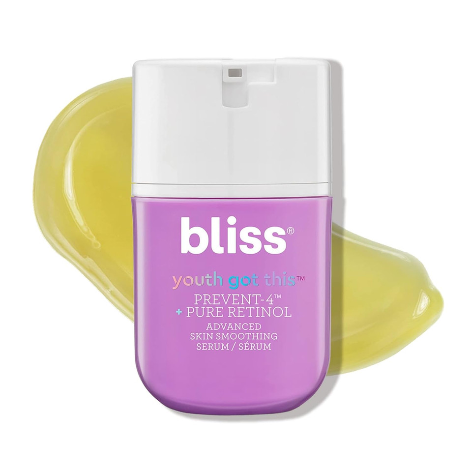 Bliss Youth Got Thisã¢Â Prevent-4ÃÂ + Pure Retinol - 0.67 Fl Oz - Advanced Skin Smoothing Serum - Youth Boosting Clinically Proven Formula - Clean - Fragrance-Free - Vegan & Cruelty-Free