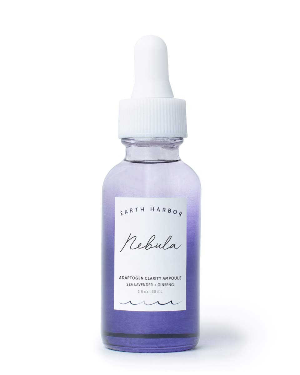 Earth Harbor | Nebula Adaptogen Clarity Ampoule - Clarifies & Balances Chaotic Skin | Squalane & Ginseng Adaptogens |1 Fl Oz Earth Harbor | Nebula Adaptogen Clarity Ampoule - Clarifies & Balances Chaotic Skin | Squalane & Ginseng Adaptogens |1 Fl Oz