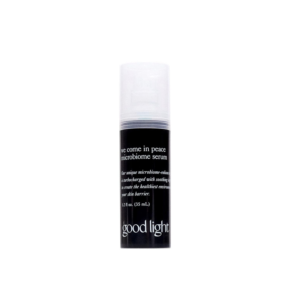 Good Light We Come In Peace Microbiome Serum. Face Serum That Hydrates, Protects, Nourishes And Promotes Skin Cell Turnover. Made With Bakuchiol And Blue Tansy. Sensitive Skin Safe (1.2 Fl Oz)